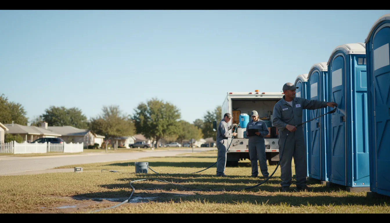 Long-Term Portable Toilet Rental in Monticello, IL near me